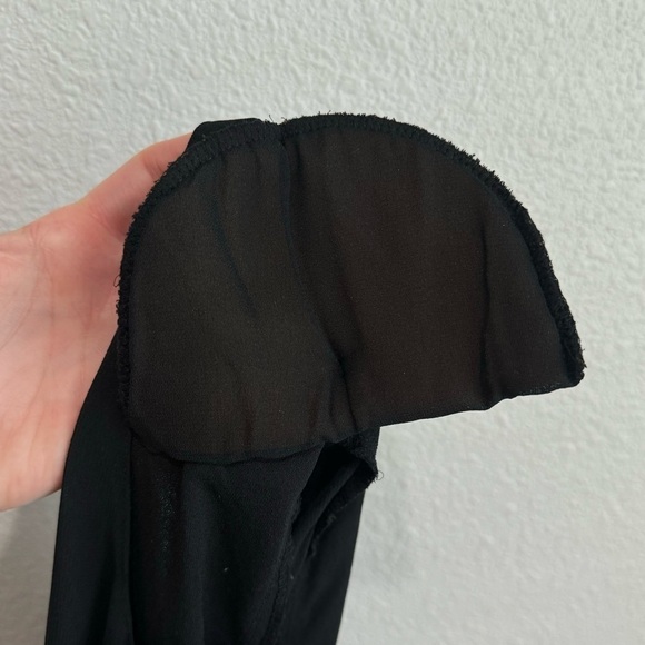 VTG Midnight Velvet Women's 3X Embroidered‎ Black Dress Maxi Boho Casual Wedding - Picture 8 of 11